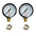 Комплект манометров для этажных узлов 