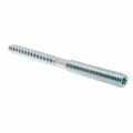 Шпилька-шуруп сантехническая М8х80 оцинкованная, Диаметр шпильки, мм: М8, Длина шпильки, мм: 80, Материал шпильки: Оцинкованная сталь 