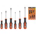 Набор отверток 6шт (SL3х75,5х75,6х100 PH0х75,1х75,2х100) STARTUL PROFI (ST3047-6) 