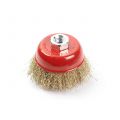 Щетка д/шлиф.маш."чашка" гофр.  75мм GEPARD (GP0865-75) 