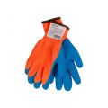 Перчатки утепленные акриловые с ворсом, латексное рельефное покрытие, 9 р-р STARTUL 
