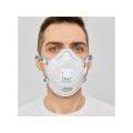 Респиратор (полумаска) сварщика SAVEX 203VA формов. с клап. FFP2 (до 12 ПДК) без инд. уп. 
