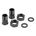 Комплект гаек для циркуляционного насоса 1/2" черный 
