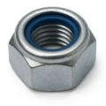 Гайка со стопорным кольцом, цинк, DIN 985, Размер гайки: M10 