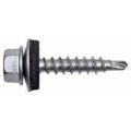 GTF 2 Винт самосверлящий кровельный со стальной шайбой, Диаметр винта, мм: 4,8, Длина винта L, мм: 28 