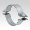 Хомут STATO®, без виброизоляции, оцинкованный, Для трубы диаметром, мм: 60,3 