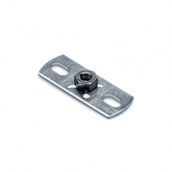 Опорная пластина с гайкой