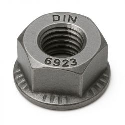 Гайка с фланцем DIN 6923