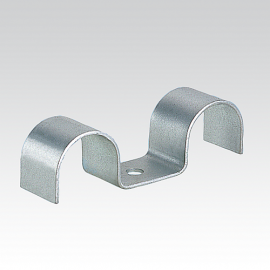 Скоба Mupro для крепления труб, двойная, 39-40 мм, оцинкованная 
