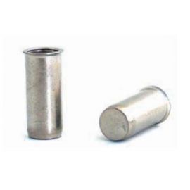 Заклепка с внутренней резьбой, уменьшенный бортик, закрытая нерж. сталь Bralo, Внутренняя резьба: М6, Длина гильзы, L  мм: 21 