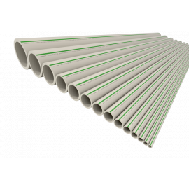 Труба полипропиленовая PP-RCT UNI SDR 9, S 4, PN 22 (по 2 метра) FV plast, Наружный диаметр трубы, мм: 20 