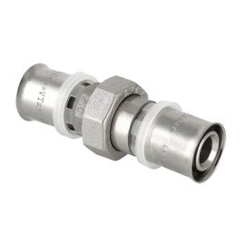 Соединитель пресс разъемный прямой Valtec, Для трубы диаметром, мм: 20 