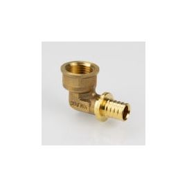 Угольник надвижной с переходом на вн.р VTm.452.G. Valtec, Для трубы диаметром, мм: 16, Резьба подключения: 3/4" вн 