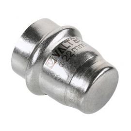 Заглушка нерж. сталь VTi.961 Valtec, Для трубы диаметром, мм: 15 
