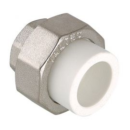 Муфта PPR разъемная с переходом на вн. р. Valtec, Для трубы диаметром, мм: 20, Резьба подключения: 1" вн 