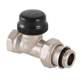 Клапан термостатический Valtec  прямой с преднастройкой, Размер изделия: 1/2 