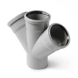 Крестовина одноплоскостная 45° PRO AQUA Comfort, Размер изделия: 50x50x50 