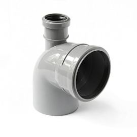 Отвод с выходом прямой 87,5° PRO AQUA Comfort 