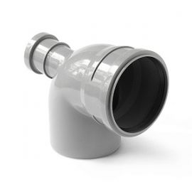 Отвод с выходом фронтальный 87.5° PRO AQUA Comfort 