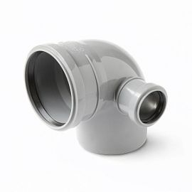 Отвод 87,5° с выходом правый  PRO AQUA Comfort 