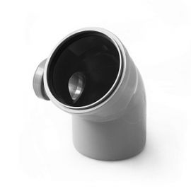 Отвод с выходом левый 45° PRO AQUA Comfort 