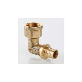 Угольник надвижной с переходом на вн.р VTm.452.BG Valtec, Для трубы диаметром, мм: 32, Резьба подключения: 1" вн 