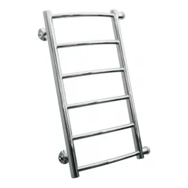 Полотенцесушитель водяной "Лесенка Дуга" Олимп 500x400, бок.подкл., подключение 1", Размер полотенцесушителя ВхШ, мм: 500*400, Тип подключения: Водяной, Форма полотенцесушителя: Лесенка, Резьба подключения: G1", наружная 