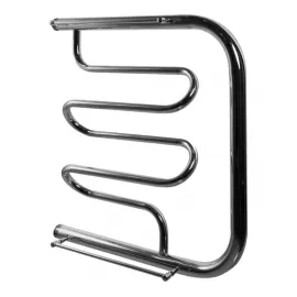 Полотенцесушитель водяной "Фокстрот Лиана"Олимп, подключение 1", Размер полотенцесушителя ВхШ, мм: 600*320, Тип подключения: Водяной, Форма полотенцесушителя: Фокстрот, Резьба подключения: G1", наружная 