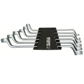 Набор ключей накидн. 75°  6-17мм на клипсе 6шт TOPTUL (GAAC0602) 