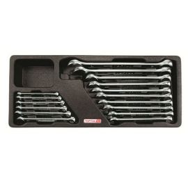 Набор-сет ключей комбинир. 6-24мм 16шт. 434х176мм TOPTUL (GAAT1603) 