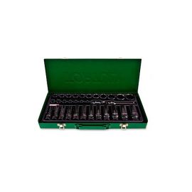 Набор головок ударн. 1/2" 8-32мм 6гр. 32пр. TOPTUL (GDAD3201) 