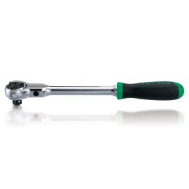 Трещотка 1/4" 72зуб. 155мм поворотная головка TOPTUL (CJLN0816) 