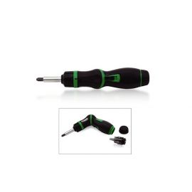 Отвертка реверсивная + биты + адаптер под головки 1/4" 8в1. TOPTUL (GAAR0901) 