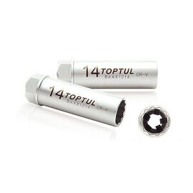 Головка свечная 3/8" 14мм TOPTUL (BAAX1214) 
