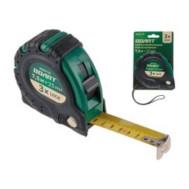 Рулетка  7,5м/25мм обрезин. корп. ВОЛАТ (быт.) 