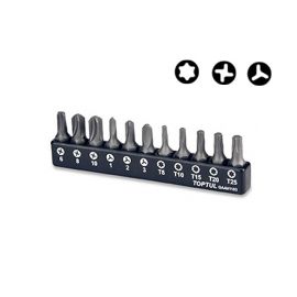 Набор бит 1/4" 11шт. TOPTUL (GAAV1103) 