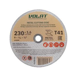 Круг отрезной 230х1.6x22.2 мм для металла ВОЛАТ LIGHT 