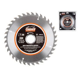 Диск пильный 200х32/30 мм 36 зуб. по дереву GEPARD 