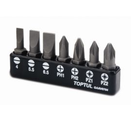 Набор бит "+", "-" 7шт. TOPTUL (GAAV0704) 