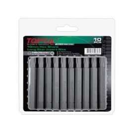 Насадка TORX T50 75мм LONG 10шт блистер TOPTUL (FSEB1250G) 