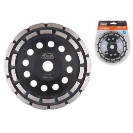 Алмазная чашка 180мм бетон двурядная GEPARD 