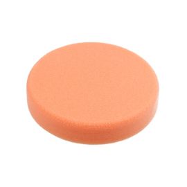 Полировальный круг 150/30мм, на липучке (оранжевый, средн. мягкость, яп.) 