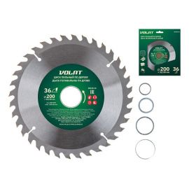 Диск пильный 200х32/30 мм 36 зуб. по дереву ВОЛАТ 