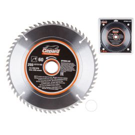 Диск пильный 255х32/30 мм 60 зуб. по дереву GEPARD 