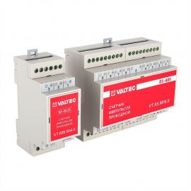 Счетчик импульсов универсальный  СИПУ RS485 2-х канальный (внешнее питание +7...15В, крепление DIN, IP20) 