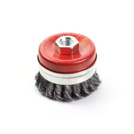 Щетка д/шлиф.маш. "чашка" косич. 100мм усиленная GEPARD (GP0860-100) 