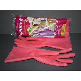 Перчатки латексные хозяйственные р-рM (Армавир) 