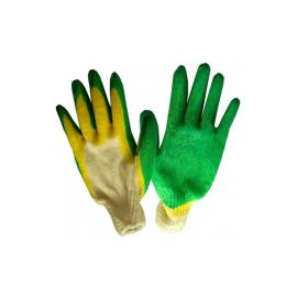 Перчатки х/б, латексное покрытие (двойной облив), 13 класс (мин. риски) 