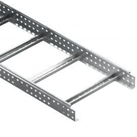 Лоток лестничный кабельный замковый 400х80х1,2 3м ОЦ 