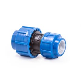 Муфта для ПЭ труб компрессионная переxодная, Lammin, Диаметр подключения, мм: 25 x 20 